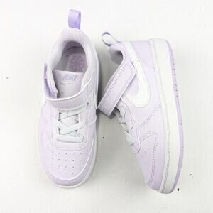 Nike Court Borough Low Recraft Barely Grape/Lilac Sneakers - Size 9 (Kids)